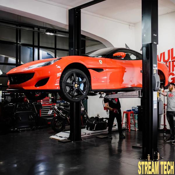 iPE イノテック Ferrari ポルトフィーノ用 可変バルブ マフラー フルシステム チタン製 ...