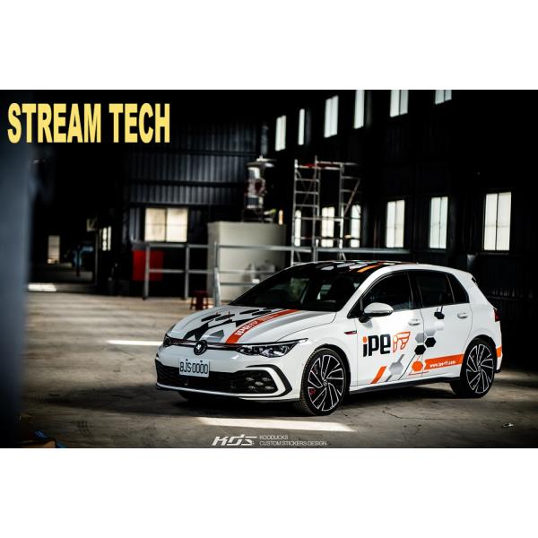 iPE イノテック Volkswagen ゴルフ8 GTI用 可変バルブ マフラー フルシステム ス...