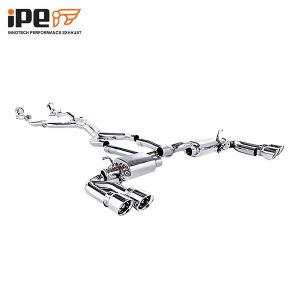 iPE イノテック PORSCHE 958 カイエン 4.8L ターボ用 可変バルブ マフラー フル...