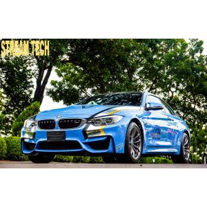 BMW F82 F83 M4 F32 F33 4シリーズ用 リアルカーボン ドアトリム 4点