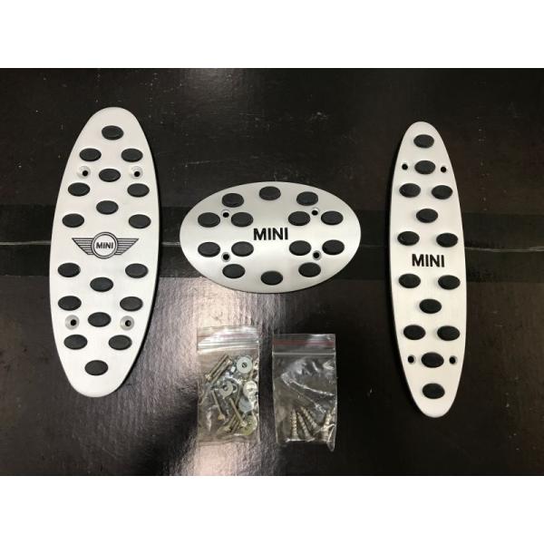 BMW MINI 汎用 タイプ 左右 通用 ATオートマ アルミペダル 3点セット /滑り止め/R5...