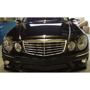BENZ メルセデス ベンツ W211 Eクラス 後期用 クローム センターグリル フロントグリル ...