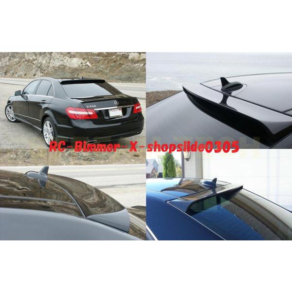 BENZ メルセデス ベンツ W212 Eクラス セダン用 ワイドタイプ ルーフスポイラー ABS製...