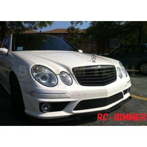 BENZ メルセデス ベンツ W211 E63 AMG用 カーボン フロントスポイラー リップスポイ...