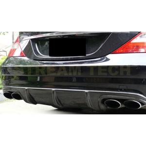 BENZ メルセデス ベンツ W219 CLS AMG用 CAタイプ カーボン リアディフューザー ...