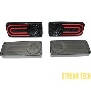 BENZ メルセデス ベンツ W463 Gクラス ゲレンデ用 07〜後期仕様 LED テールランプ ...