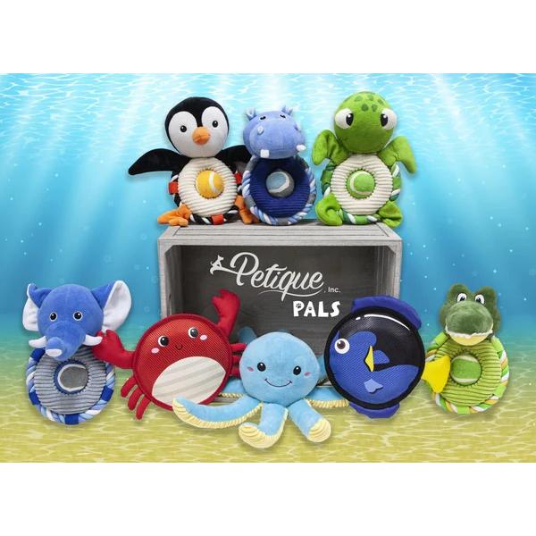 Petique ペティーク あにまるフレンズ タコ ゾウ ペンギン カメ カバ カニ 犬 ペット お...