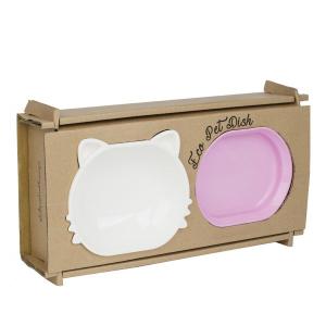 Petique ペティーク Eco pet Dish ペット フードボウル 犬 食器 フード ボウル 食事 皿 ペット 餌入れ ペット用 水入れ かわいい  プレゼント ギフト｜streamtech