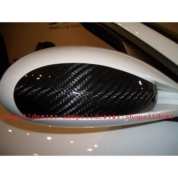 PORSCHE ポルシェ 997 987用 リアルカーボン ミラーカバー サイドミラーカバー バック...