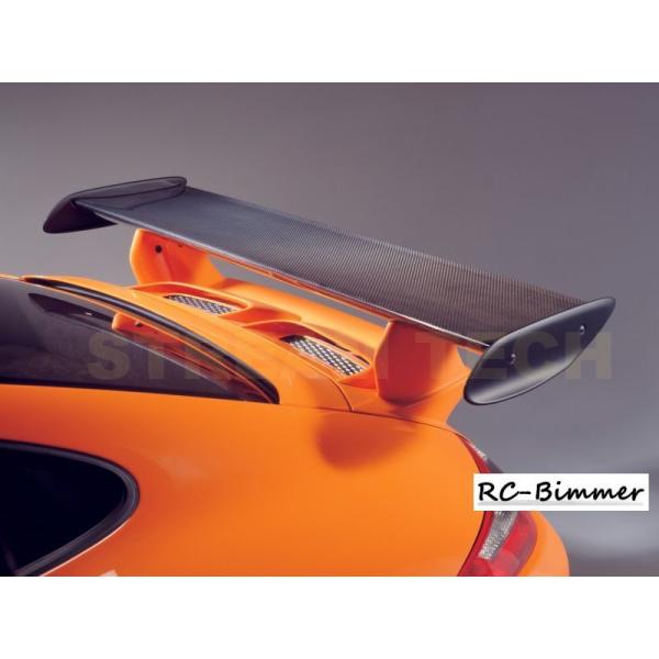PORSCHE ポルシェ 997 GT3 RS3.8タイプ レーシング ハーフカーボン GTウイング...