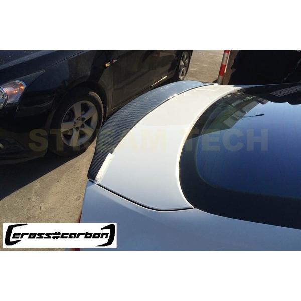 AUDI アウディ B8 8T A5 S5 スポーツバック用 カーボン トランクスポイラー リアスポ...