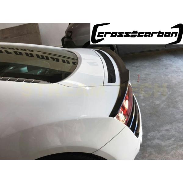 AUDI アウディ R8 07〜16年用 ダックテールタイプ カーボン トランクスポイラー 3ピース...