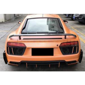 AUDI アウディ 4S R8 クーペ用 プラススタイル カーボン リアウイング GTウイング カー...