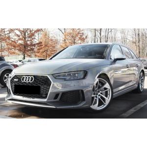 AUDI B9 8W A4 S4 前期用 RSタイプ ハニカムグリル 2種類有 センターグリル フロ...