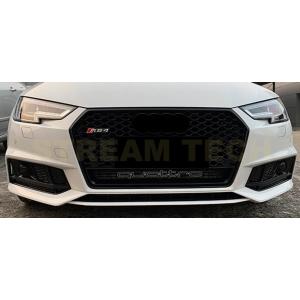 AUDI アウディ B9 8W A4 S4 前期用 RSタイプ ハニカムグリル 2種類有 センターグ...