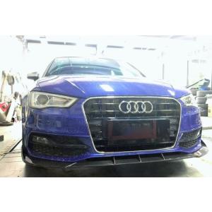 AUDI アウディ 8V A3 Sライン S3 ハッチバック用 DTMタイプ カーボン フロントスポ...