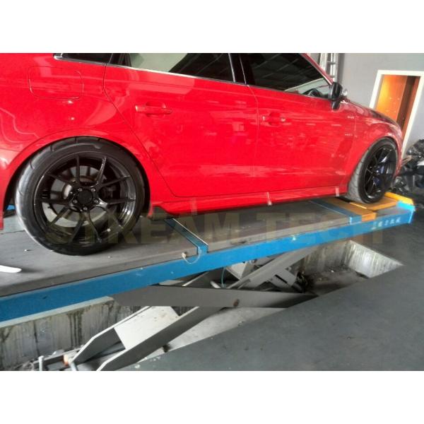 AUDI アウディ 8V A3 Sライン S3 セダン用 カーボン サイドスカート サイドスポイラー...