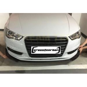 AUDI アウディ 8V A3 セダン 前期用 カーボン フロントスポイラー フロントリップ リップ...