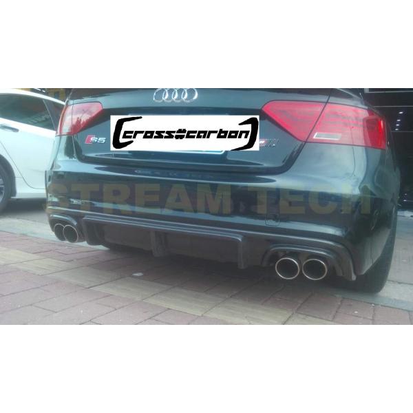 AUDI アウディ B8 8T A5 Sライン S5 後期用 MLデザイン カーボン リアディフュー...