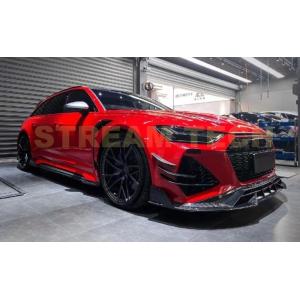 AUDI C8 RS6 アバント用 ブラックシ...の詳細画像3