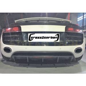 AUDI アウディ R8 07〜16年用 DTMタイプ カーボン リアディフューザー リアアンダース...