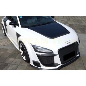 AUDI アウディ 8J TT TTS TT-RS用 ブラックセイルズ ダクト付き ボンネット エン...