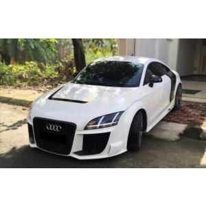 AUDI アウディ 8J TT TTS TT-RS用 ブラックセイルズ ダクト付き サイドステップ ...