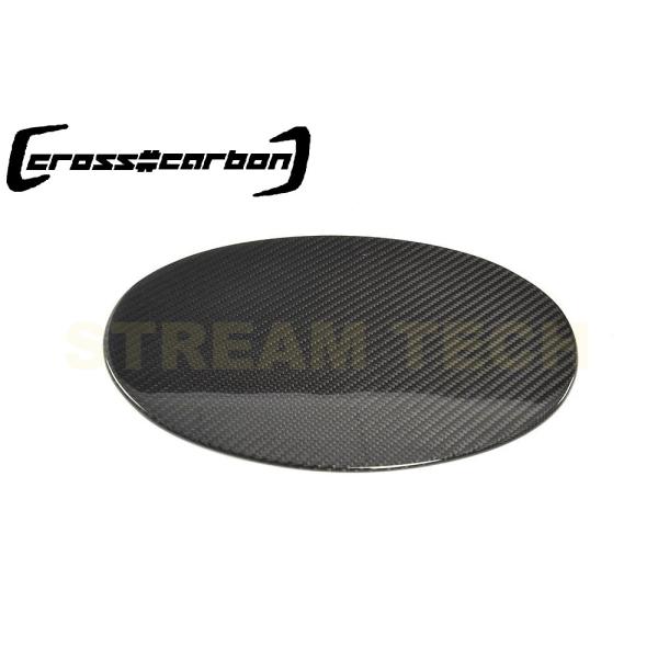 Alfa Romeo アルファロメオ ジュリア用 ドライカーボン 給油タンクカバー フューエルタンク...
