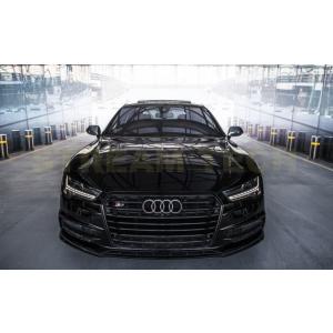 AUDI アウディ C7 4G A7 S7 後期用 スポーツタイプ センターグリル オールブラック ...