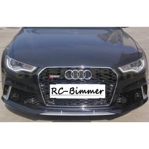 AUDI アウディ C7 4G A6 S6 前期用 RS6タイプ フロントバンパー PPウレタン製 ...