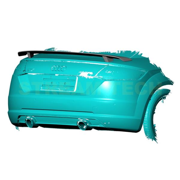 AUDI アウディ 8S TT TTS TTRS用 カーボン GTウイング リアウイング カーボンウ...