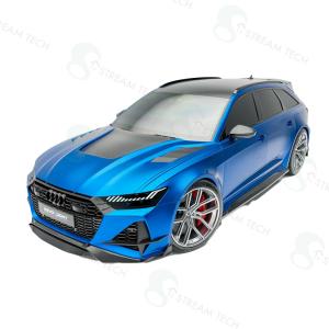 REVOZPORT◆AUDI C8 RS6 アバント ダクト付エンジンフード◆ドライカーボン/RSR/アブト/アウディ/MTM/DRYCARBON/ボンネット/カーボンエアロ/ワゴン