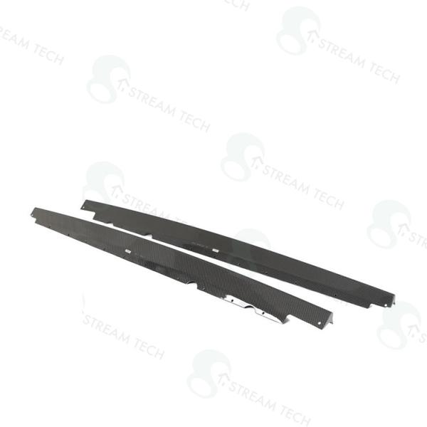 ドライカーボン◆アウディ 2020y~2025y LMS仕様 カーボンサイドステップ/カーボンエアロ...