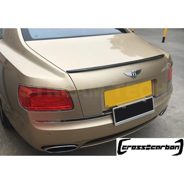 BENTLEY ベントレー フライングスパー用 DMcタイプ カーボン トランクスポイラー リアスポ...