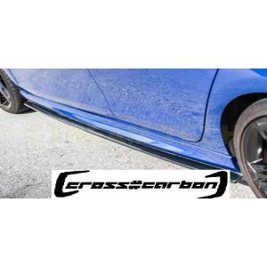 BMW F34 3シリーズ GT Mスポーツ用 パフォーマンスタイプ カーボン サイドスカート サイ...