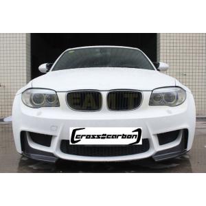 BMW E82 1M クーペ用 カーボン フロントスプリッター バンパースプリッター フロントカナー...