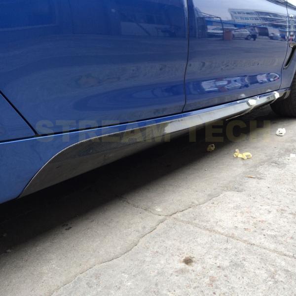 BMW F32 F33 4シリーズ Mスポーツ用 パフォーマンスタイプ カーボン サイドスカートパネ...