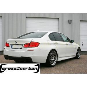 BMW F10 F11 5シリーズ Mスポーツ用 OEタイプ カーボン リアディフューザー リアアン...