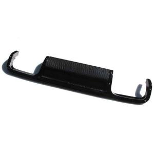 BMW E46 M3用 カーボン リアディフューザー ブラックタイプ リアアンダースポイラー リアバ...