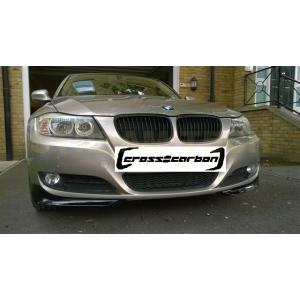 BMW E90 E91 3シリーズ ハイライン 後期 LCI用 フロントスプリッター 艶有りブラック...