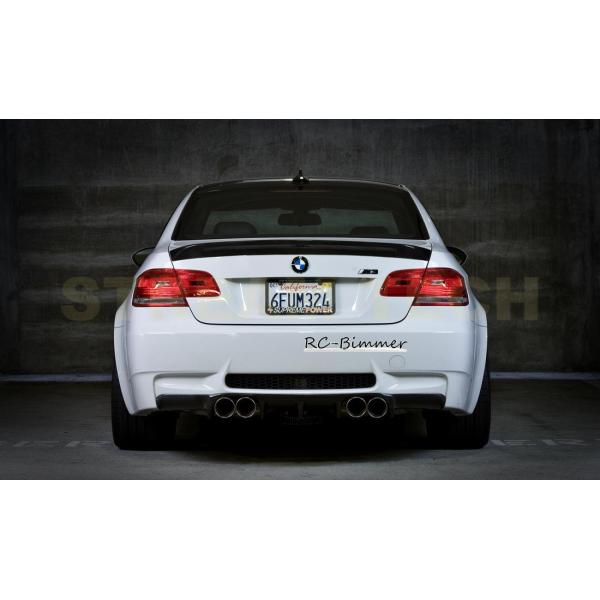 BMW E92 M3 E93 M3用 AKYスタイル カーボン リアディフューザー リアアンダースポ...