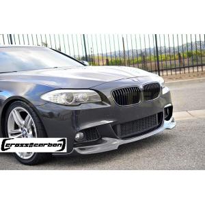 BMW F10 F11 5シリーズ Mスポーツ用 VRSタイプ カーボン フロントスポイラー リップ...