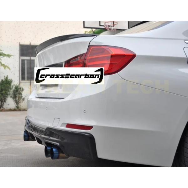 BMW F30 3シリーズ F80 M3 セダン用 パフォーマンスタイプ カーボン トランクスポイラ...