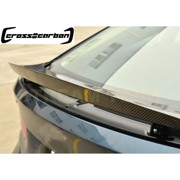 BMW F34 3シリーズ GT用 CSLタイプ カーボン トランクスポイラー 可動部分 リアスポイ...
