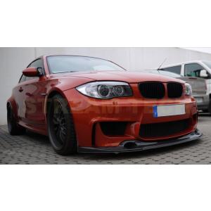 BMW E82 1M クーペ用 3Dスタイル カーボン フロントスポイラー リップスポイラー フロン...