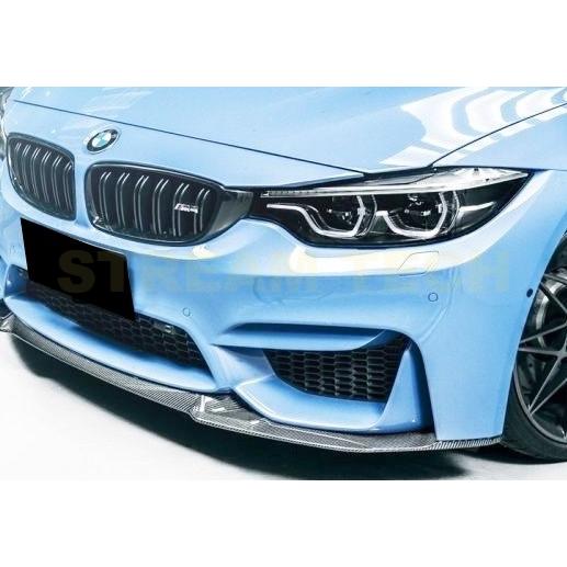 BMW F80 M3 F82 F83 M4用 CS クラブスポーツタイプ カーボン フロントスポイラ...