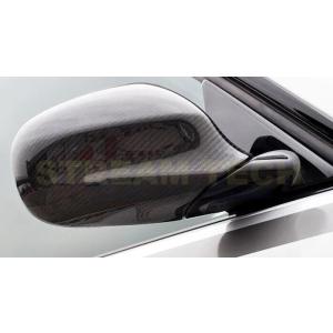 BMW E90 E91 3シリーズ 後期 LCI用 カーボン ミラーカバー 交換式 サイドミラーカバ...