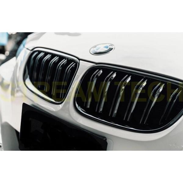 BMW E92 E93 3シリーズ 後期 LCI用 Mパフォーマンスタイプ 艶有ブラック キドニーグ...