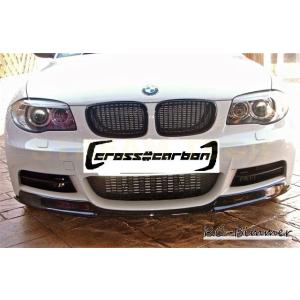 BMW E82 1シリーズ Mスポーツ用 VRSタイプ カーボン フロントスポイラー リップスポイラ...