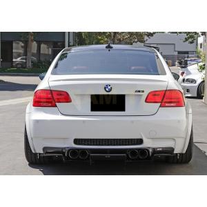 BMW E92 E93 M3用 VRSタイプ カーボン リアディフューザー 7ピース リアアンダース...